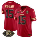 Men’s Chiefs NKH Patch 2023 Vapor Limited Jersey – All Stitched