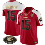 Men’s Chiefs NKH Patch 2023 Vapor Limited Jersey – All Stitched