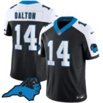 Men’s Panthers Vapor Limited Jersey – Carolina Patch – All Stitched