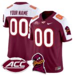 Virginia Tech Hokies 2025 Vapor Limited Custom Jersey – All Stitched