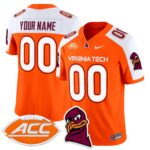 Virginia Tech Hokies 2025 Vapor Limited Custom Jersey – All Stitched