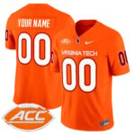 Virginia Tech Hokies 2025 Vapor Limited Custom Jersey – All Stitched