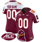 Virginia Tech Hokies 2025 Vapor Limited Custom Jersey – All Stitched