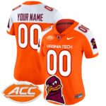 Virginia Tech Hokies 2025 Vapor Limited Custom Jersey – All Stitched