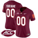 Virginia Tech Hokies 2025 Vapor Limited Custom Jersey – All Stitched