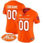 Virginia Tech Hokies 2025 Vapor Limited Custom Jersey – All Stitched