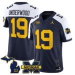 Men’s Michigan Wolverines 2025 Vapor Limited Jersey – All Stitched