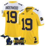 Men’s Michigan Wolverines 2025 Vapor Limited Jersey – All Stitched