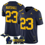 Men’s Michigan Wolverines 2025 Vapor Limited Jersey – All Stitched