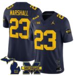 Men’s Michigan Wolverines 2025 Vapor Limited Jersey – All Stitched