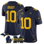 Men’s Michigan Wolverines 2025 Vapor Limited Jersey – All Stitched