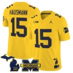 Men’s Michigan Wolverines 2025 Vapor Limited Jersey – All Stitched