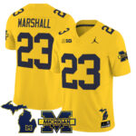 Men’s Michigan Wolverines 2025 Vapor Limited Jersey – All Stitched