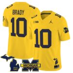 Men’s Michigan Wolverines 2025 Vapor Limited Jersey – All Stitched
