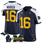 Men’s Michigan Wolverines 2025 Vapor Limited Jersey – All Stitched