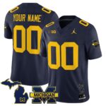 Michigan Wolverines 2025 Vapor Limited Custom Jersey – All Stitched