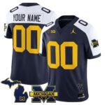 Michigan Wolverines 2025 Vapor Limited Custom Jersey – All Stitched