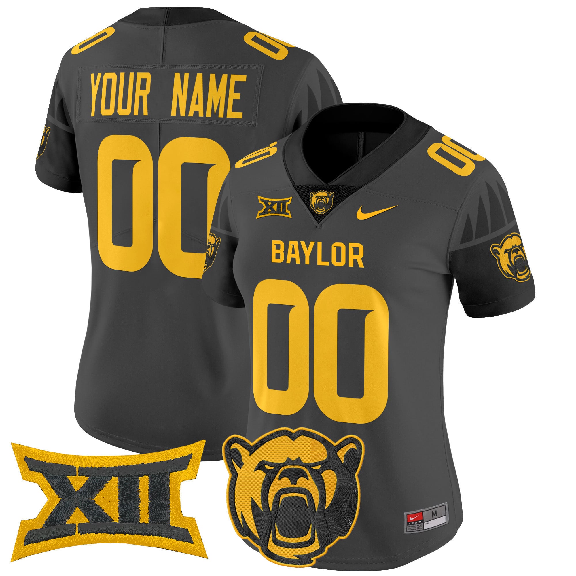Baylor Bears 2025 Vapor Limited Custom Jersey – All Stitched