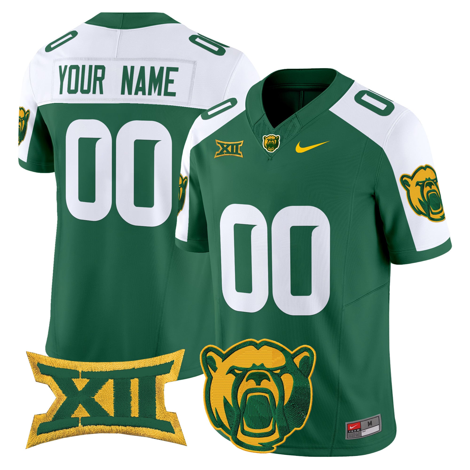 Baylor Bears 2025 Vapor Limited Custom Jersey – All Stitched