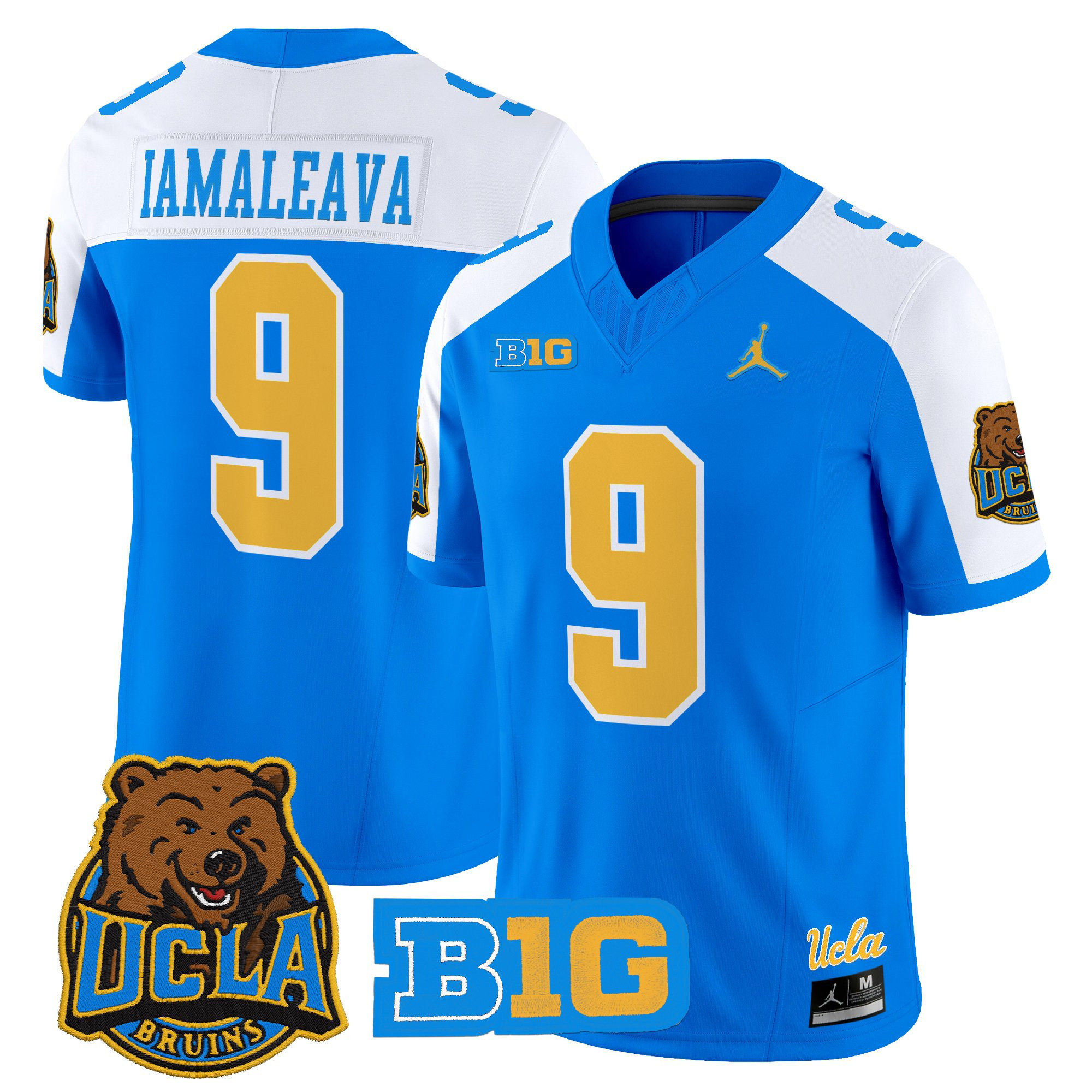 Men’s UCLA Bruins 2025 Vapor Limited Jersey – All Stitched