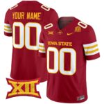 Iowa State Cyclones 2025 Vapor Limited Custom Jersey – All Stitched