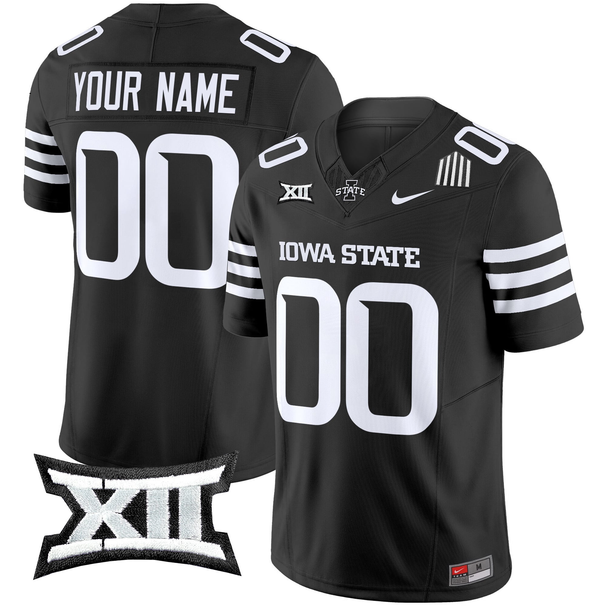 Iowa State Cyclones 2025 Vapor Limited Custom Jersey – All Stitched