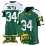 Men’s Baylor Bears 2025 Vapor Limited Jersey – All Stitched