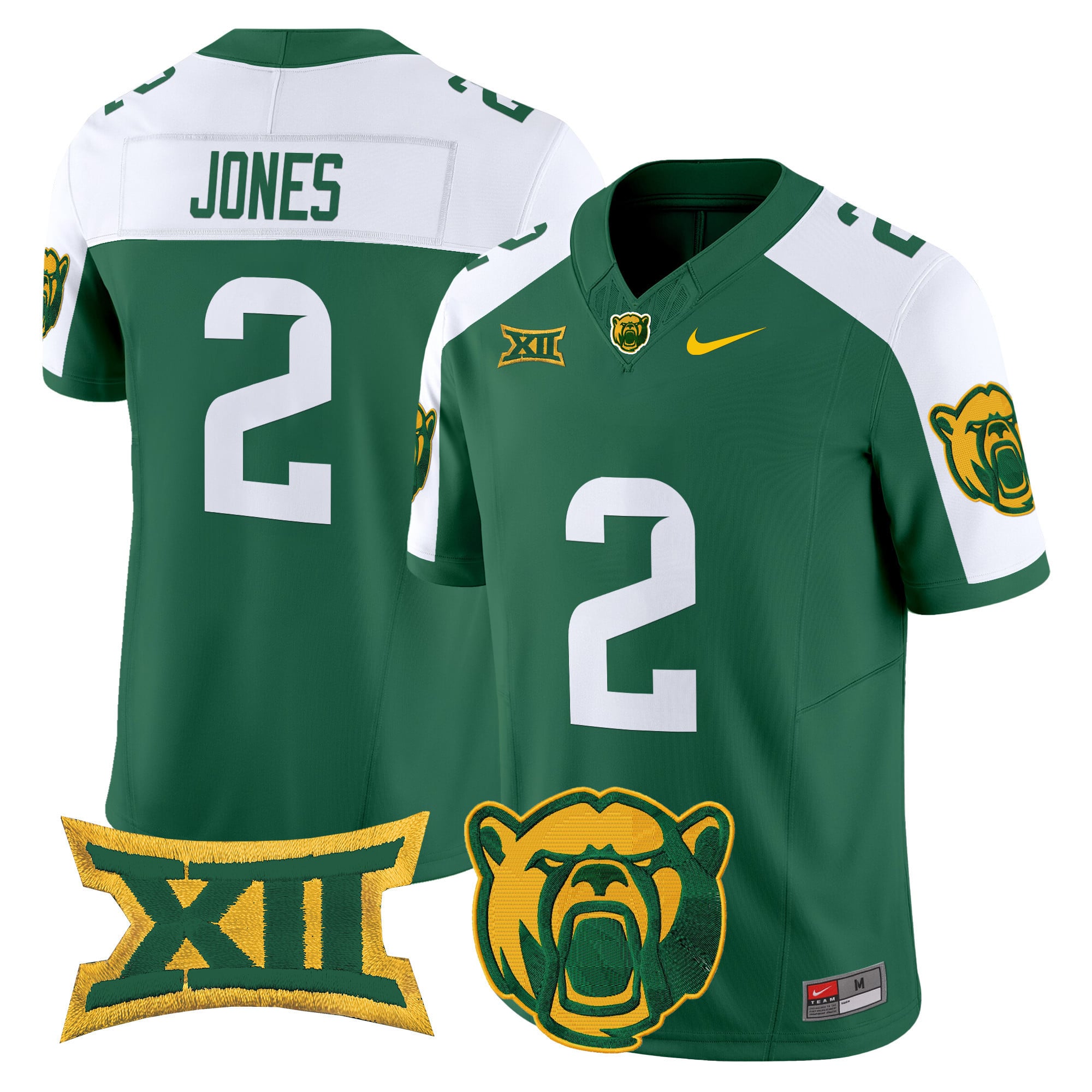 Men’s Baylor Bears 2025 Vapor Limited Jersey – All Stitched
