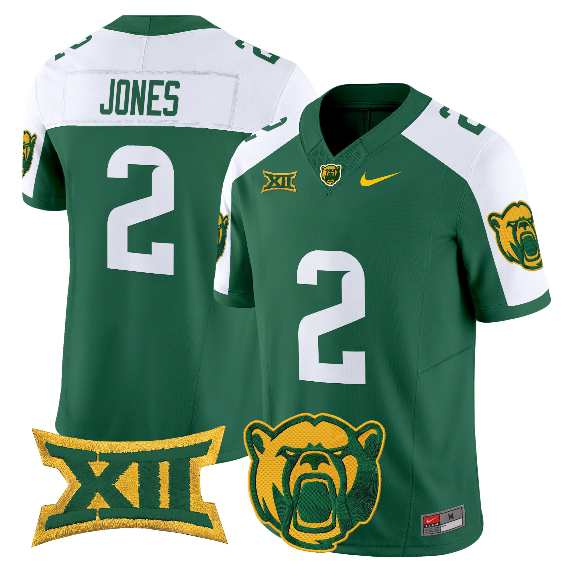 Men’s Baylor Bears 2025 Vapor Limited Jersey – All Stitched