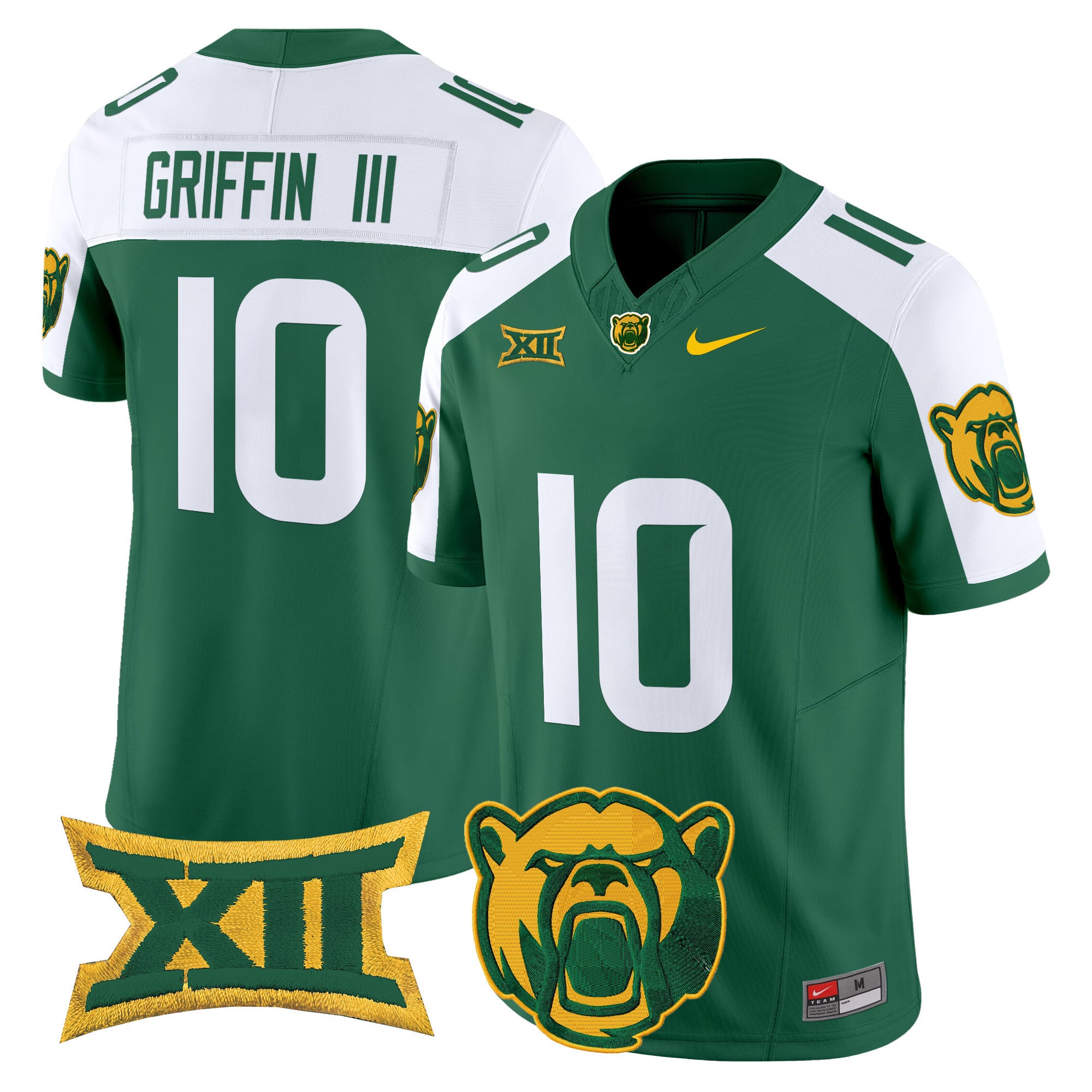 Men’s Baylor Bears 2025 Vapor Limited Jersey – All Stitched