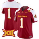 Men’s Iowa State Cyclones 2025 Vapor Limited Jersey – All Stitched