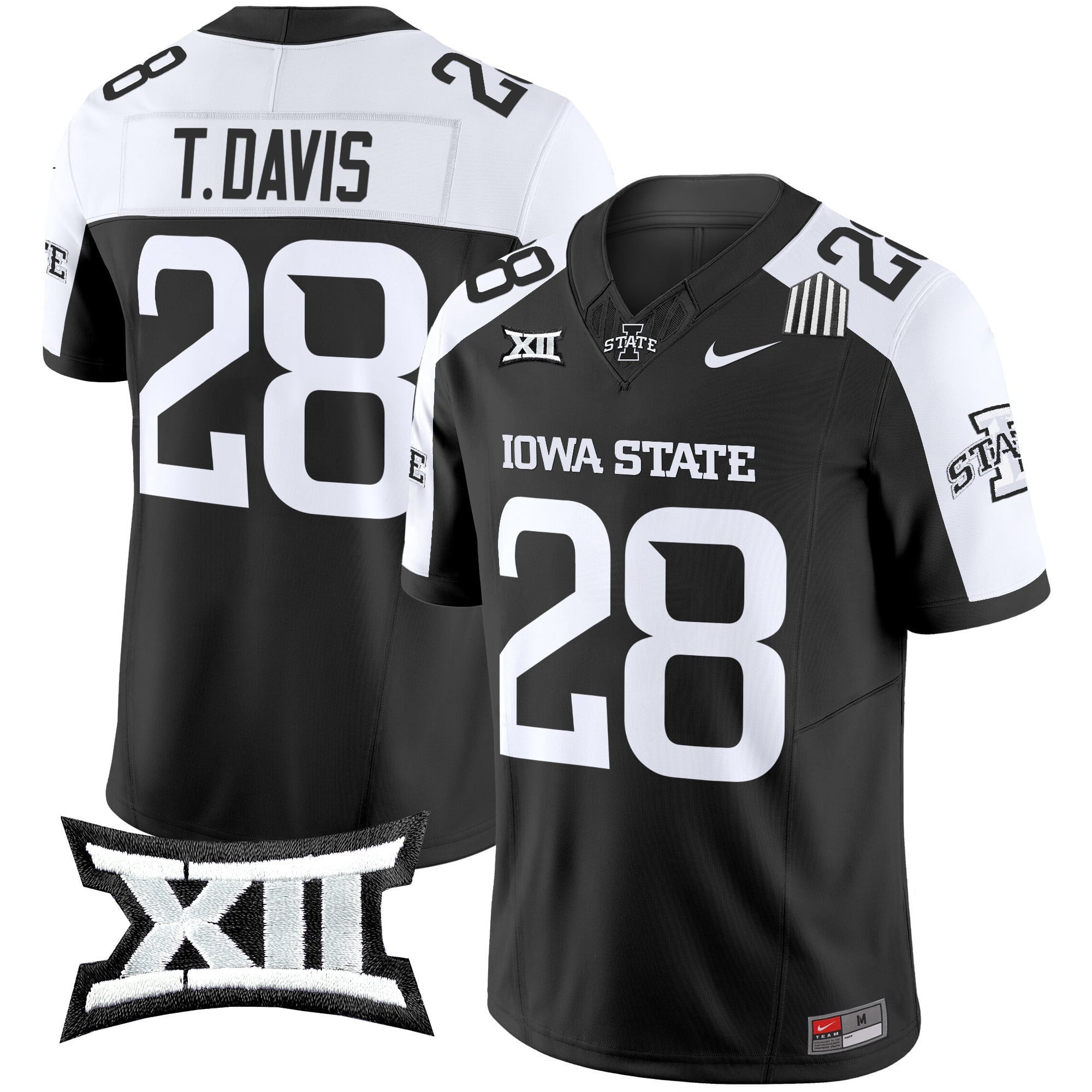 Men’s Iowa State Cyclones 2025 Vapor Limited Jersey – All Stitched