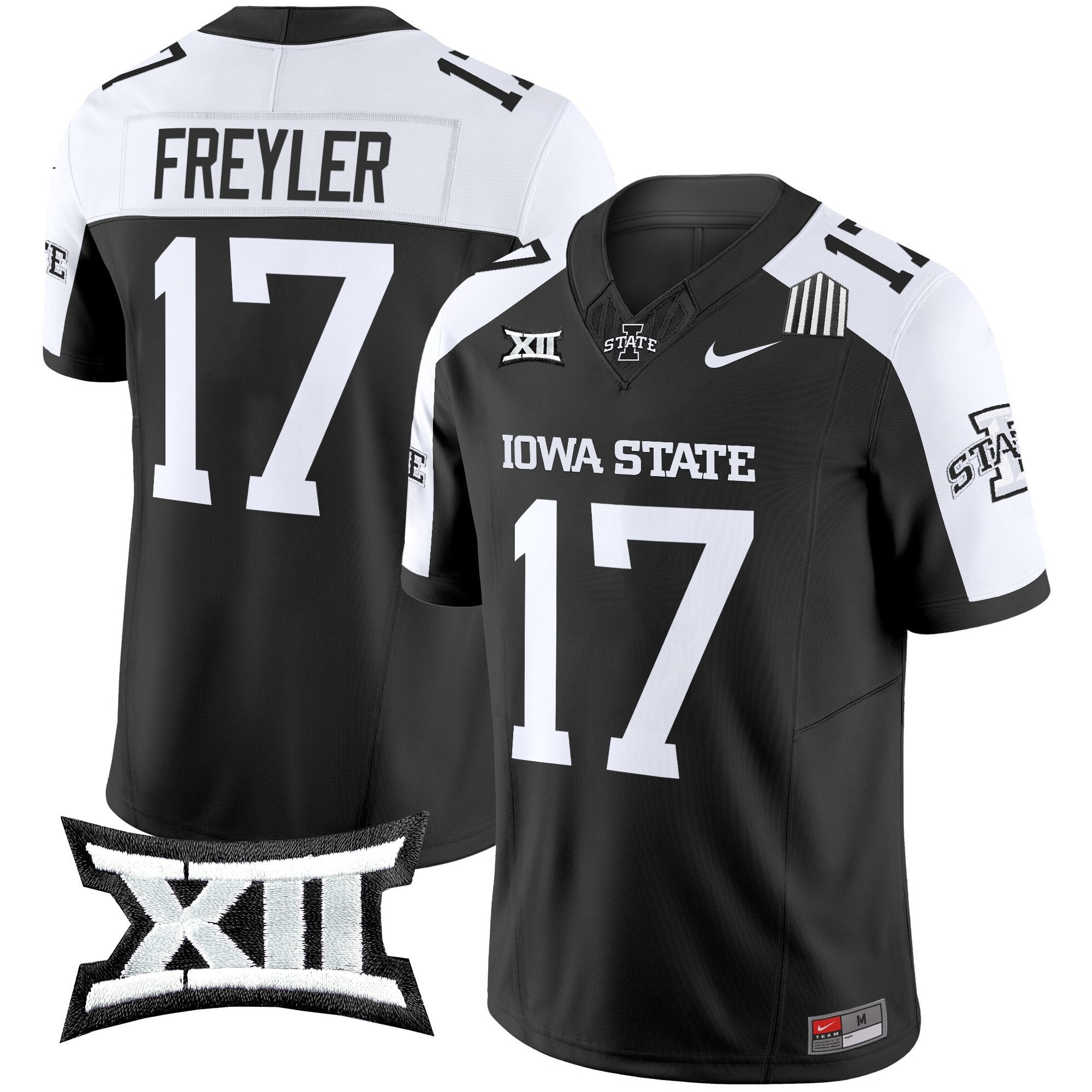 Men’s Iowa State Cyclones 2025 Vapor Limited Jersey – All Stitched