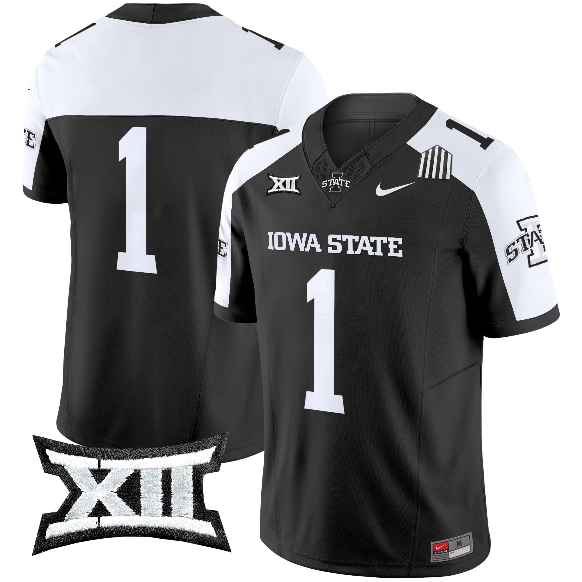 Men’s Iowa State Cyclones 2025 Vapor Limited Jersey – All Stitched