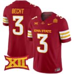 Men’s Iowa State Cyclones 2025 Vapor Limited Jersey – All Stitched
