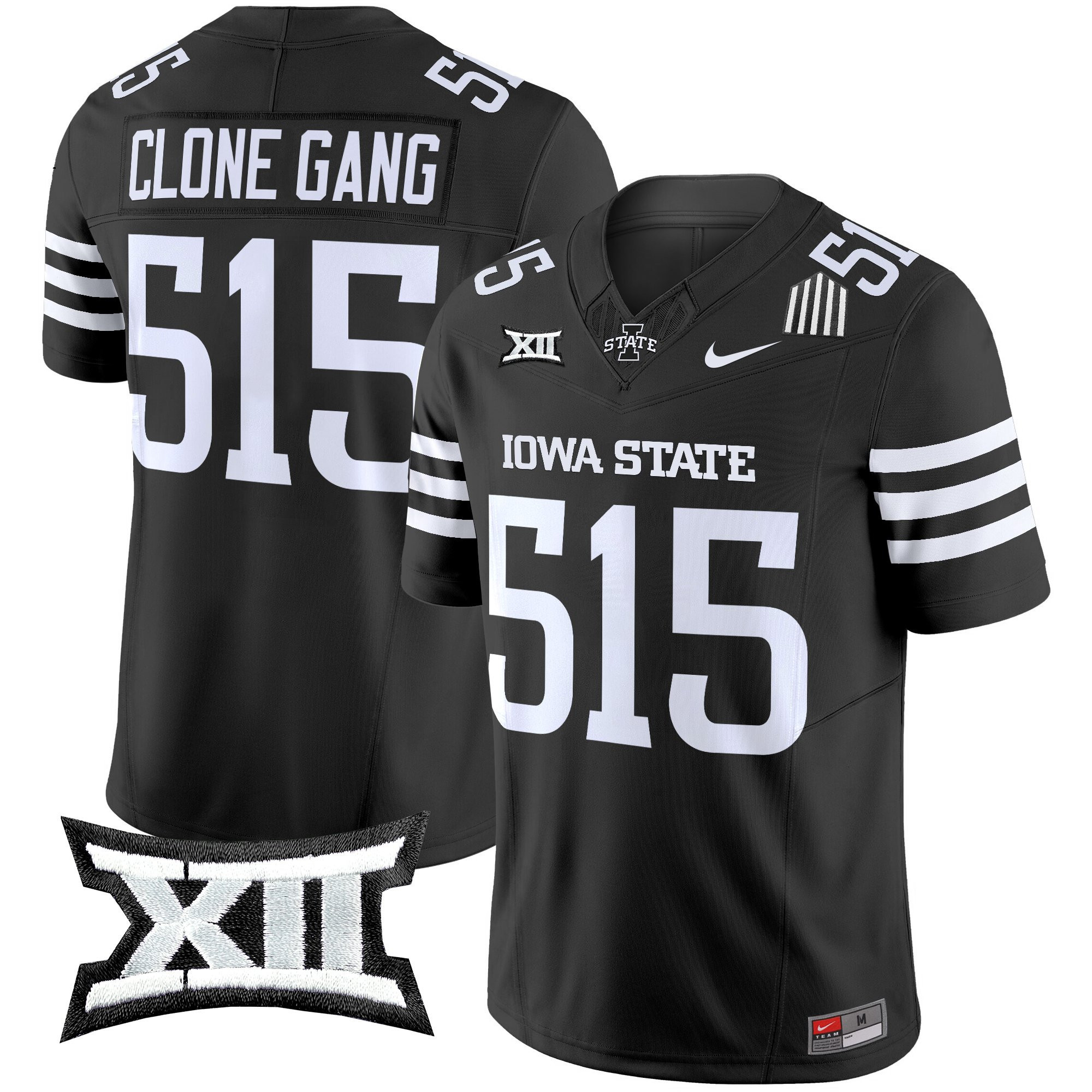 Men’s Iowa State Cyclones 2025 Vapor Limited Jersey – All Stitched