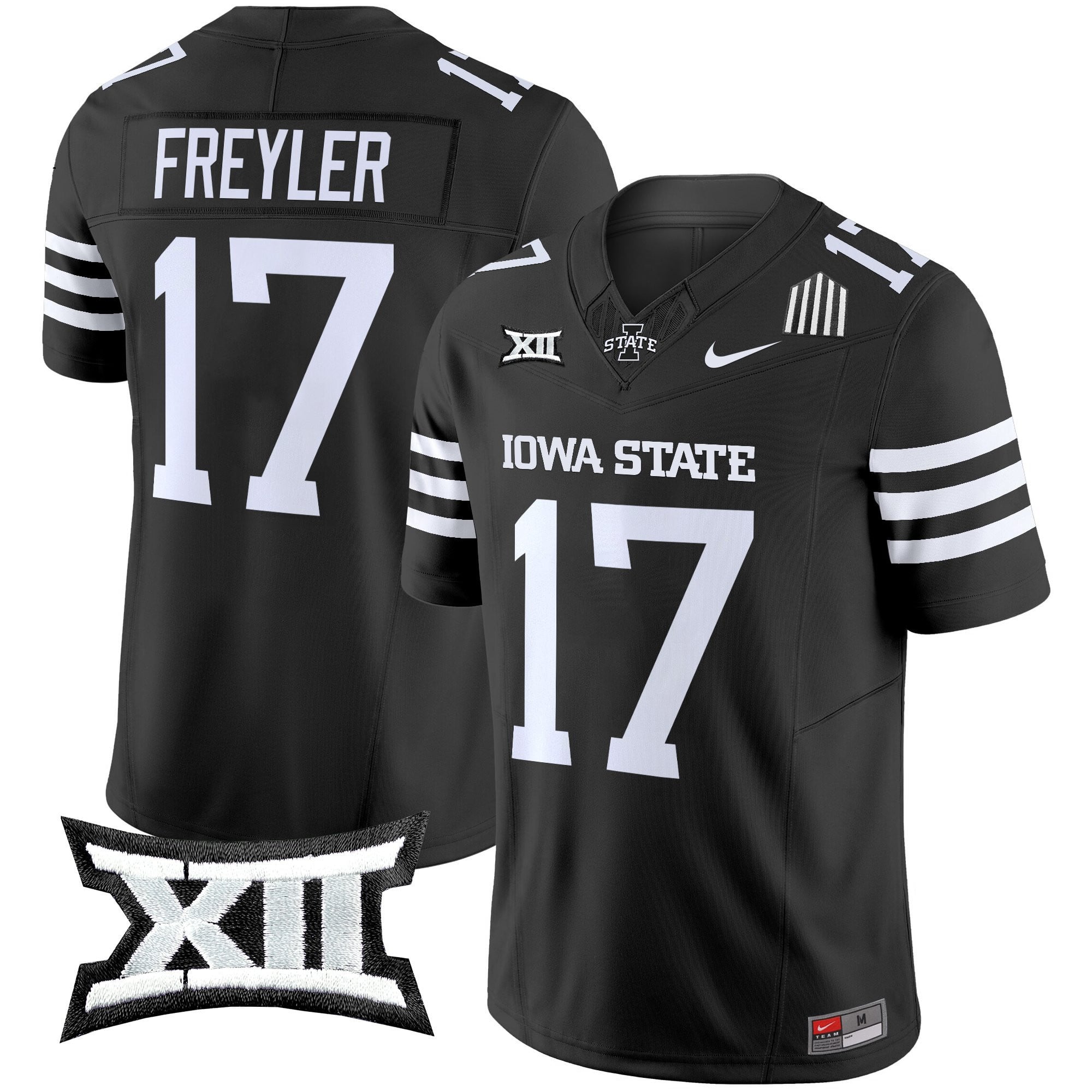Men’s Iowa State Cyclones 2025 Vapor Limited Jersey – All Stitched