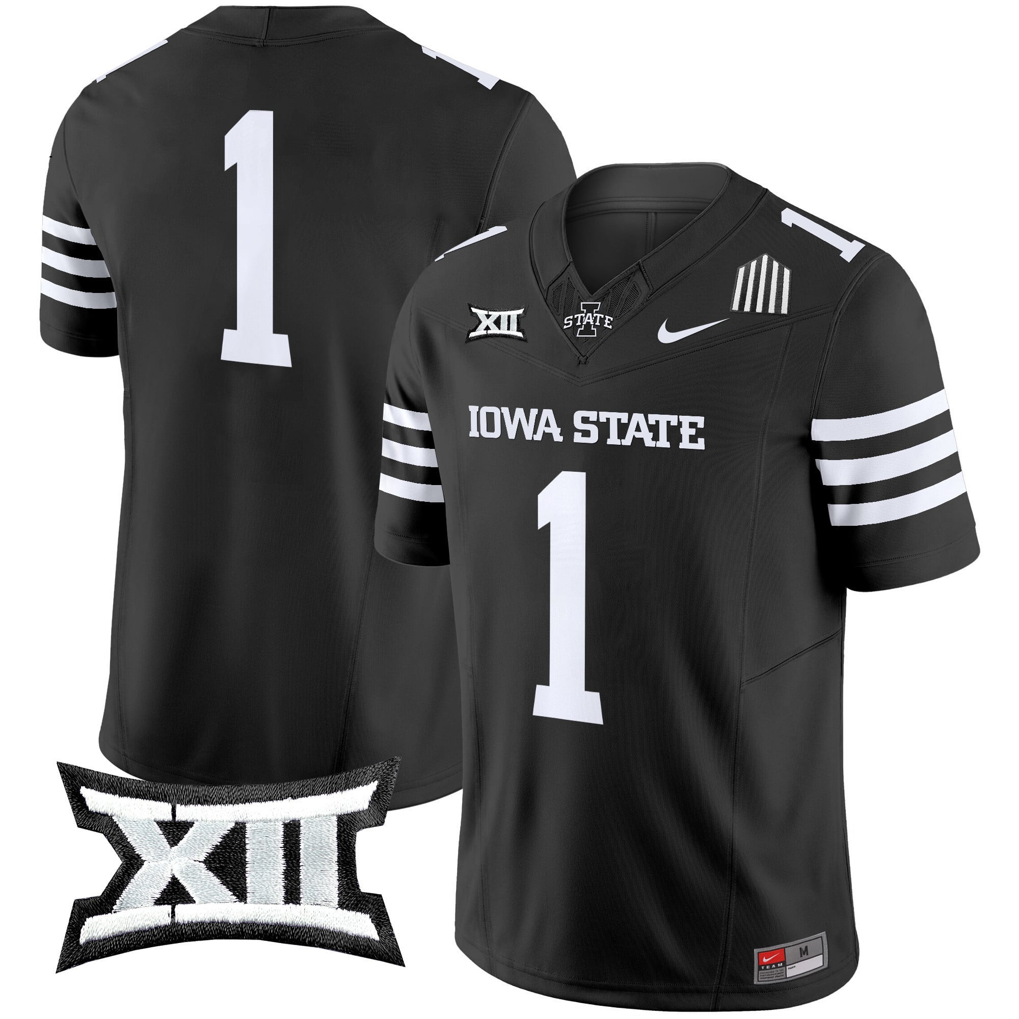 Men’s Iowa State Cyclones 2025 Vapor Limited Jersey – All Stitched