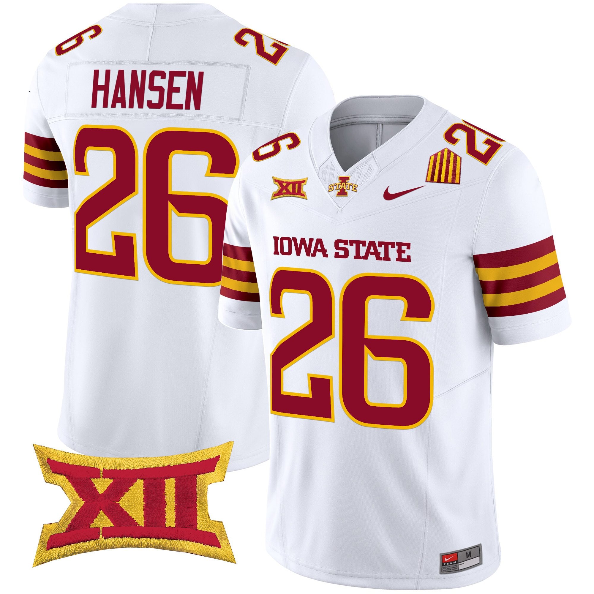 Men’s Iowa State Cyclones 2025 Vapor Limited Jersey – All Stitched