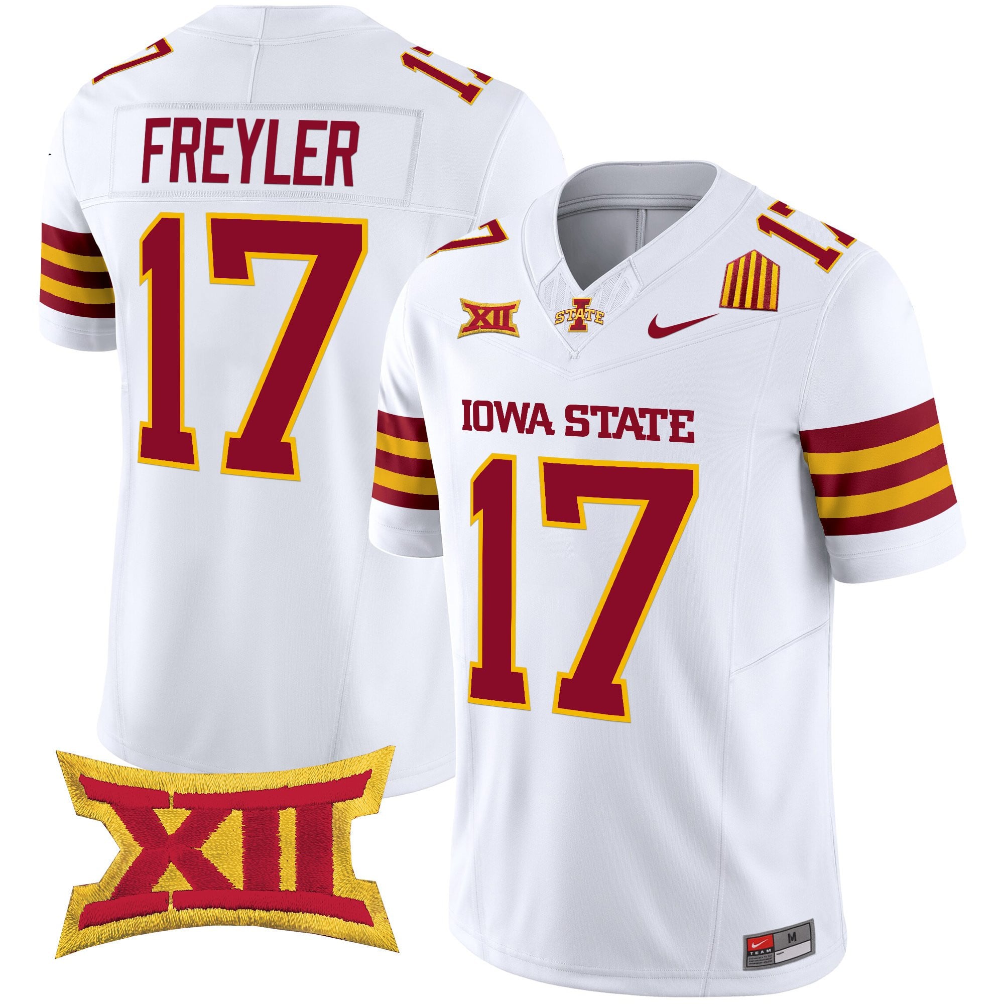 Men’s Iowa State Cyclones 2025 Vapor Limited Jersey – All Stitched