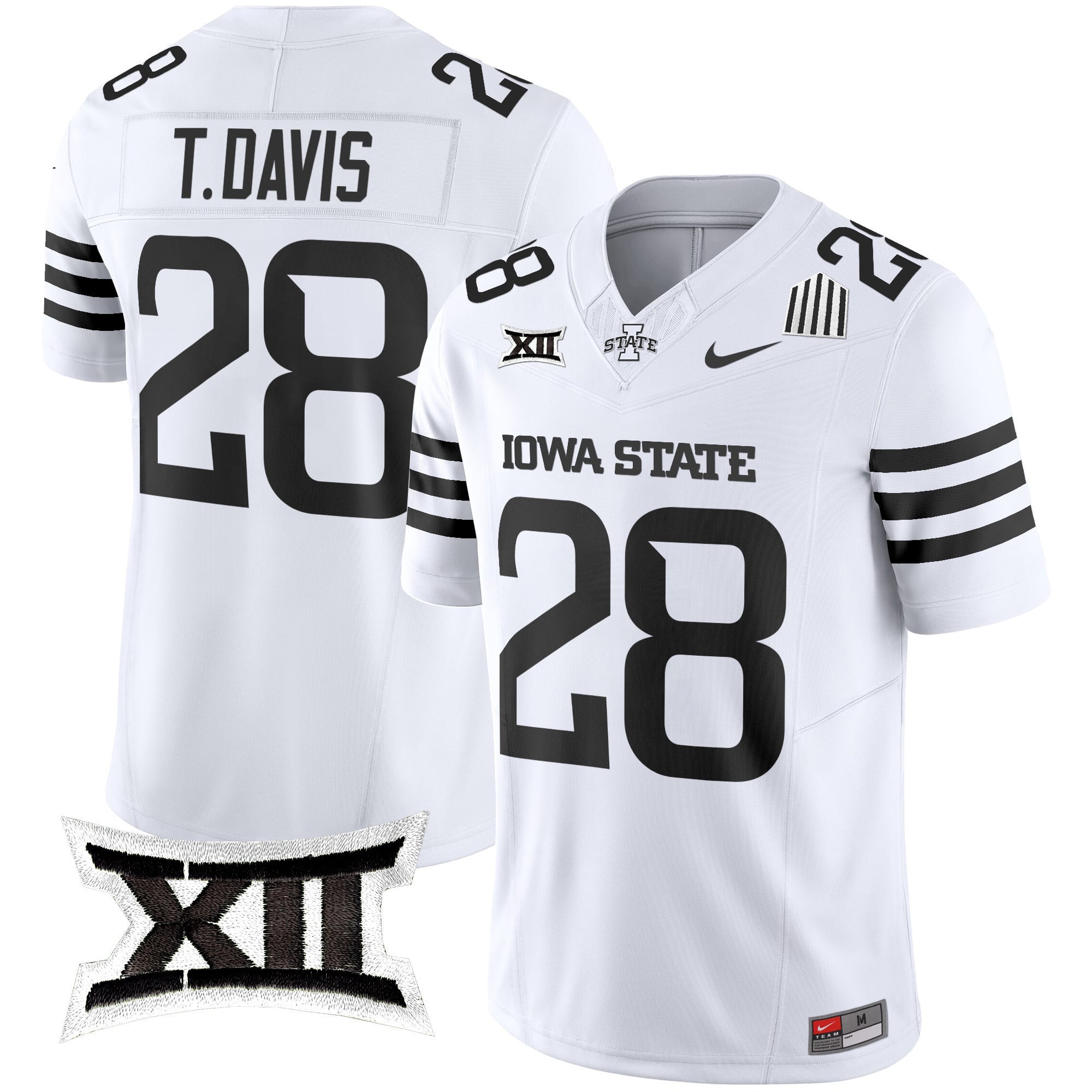 Men’s Iowa State Cyclones 2025 Vapor Limited Jersey – All Stitched