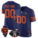 Chicago Bears Honor Steve McMichael Custom Jersey – All Stitched
