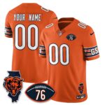 Chicago Bears Honor Steve McMichael Custom Jersey – All Stitched