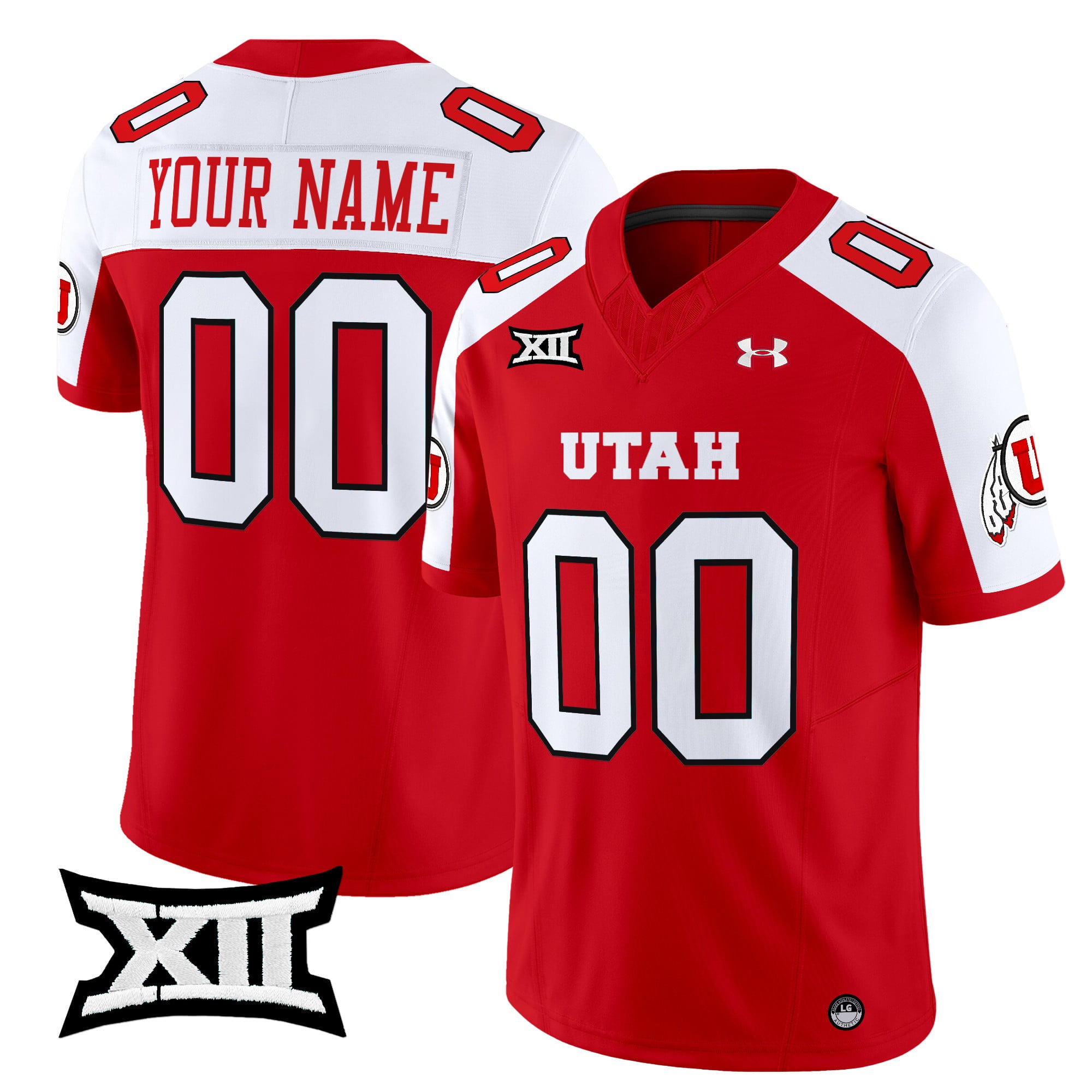 Utah Utes 2025 Vapor Limited Custom Jersey – All Stitched