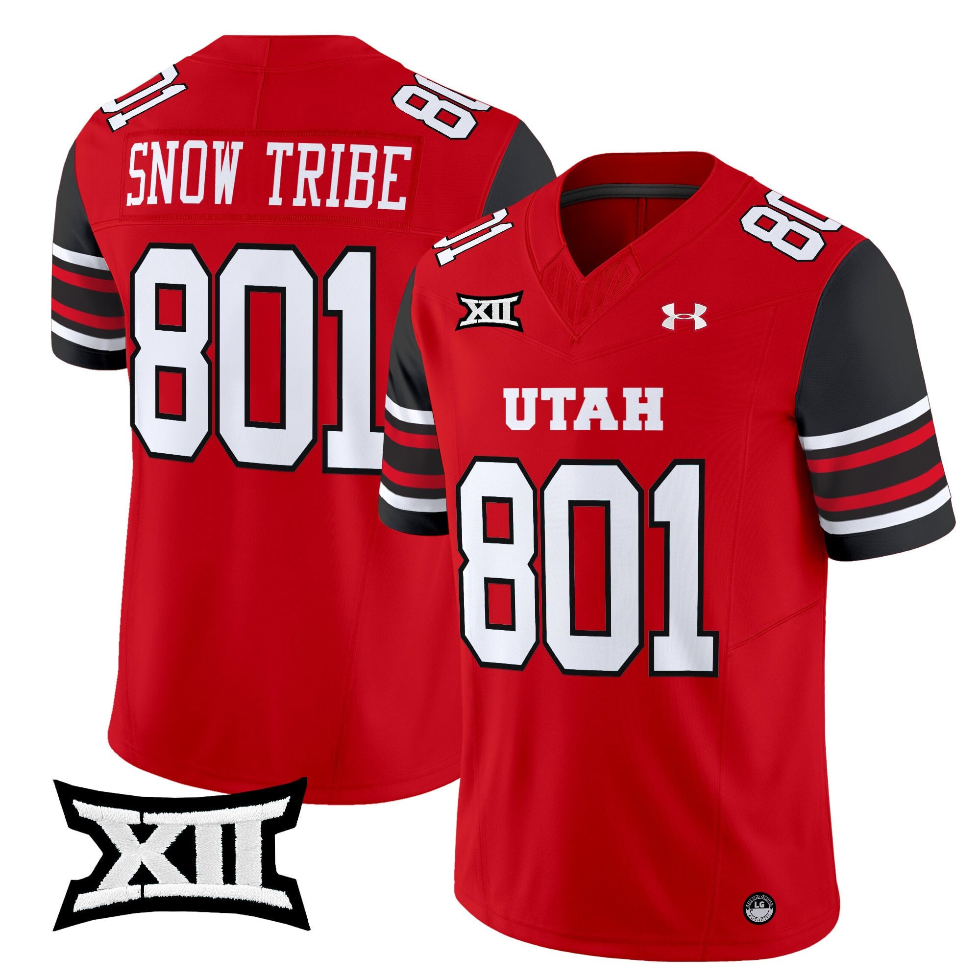 Men’s Utah Utes 2025 Vapor Limited Jersey – All Stitched