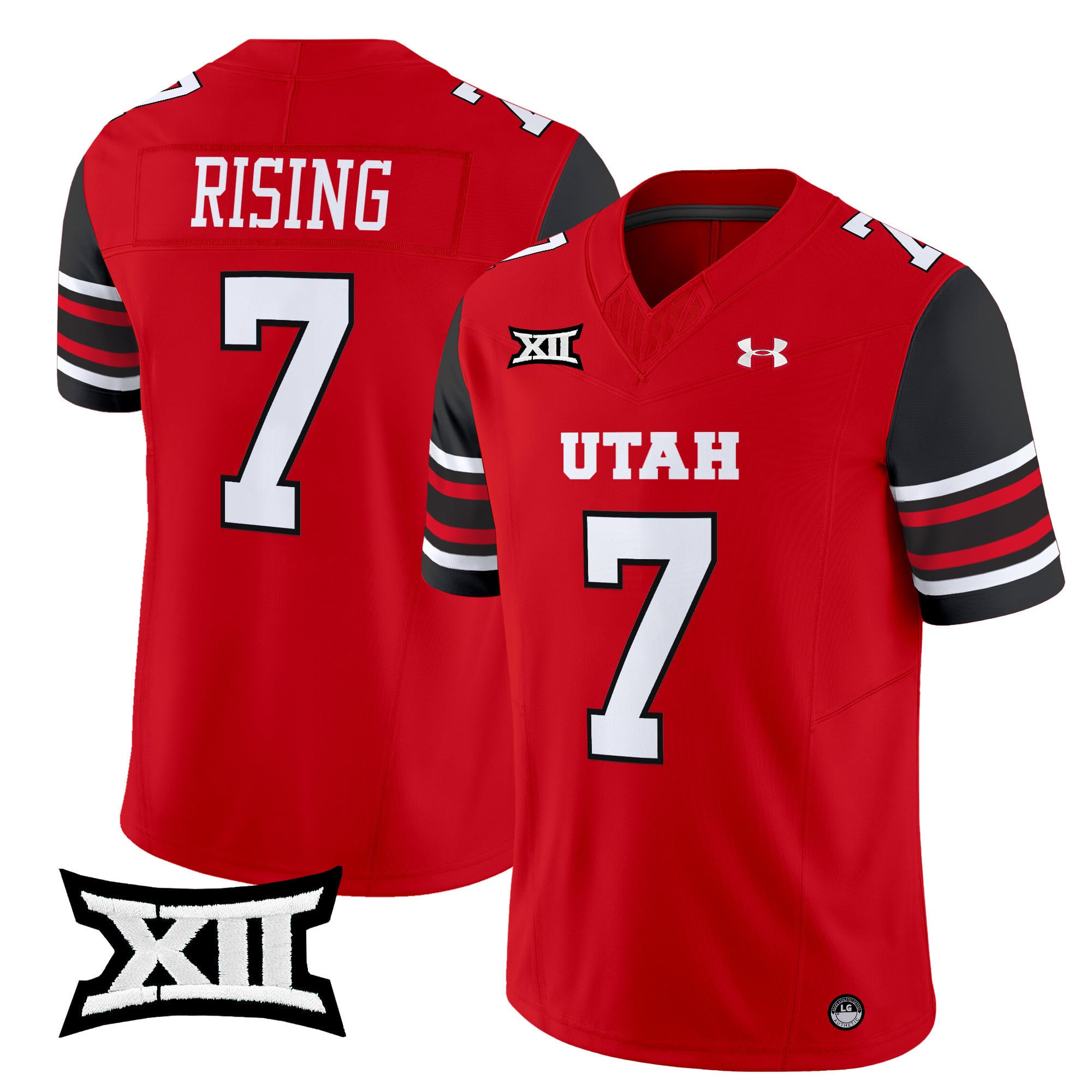 Men’s Utah Utes 2025 Vapor Limited Jersey – All Stitched