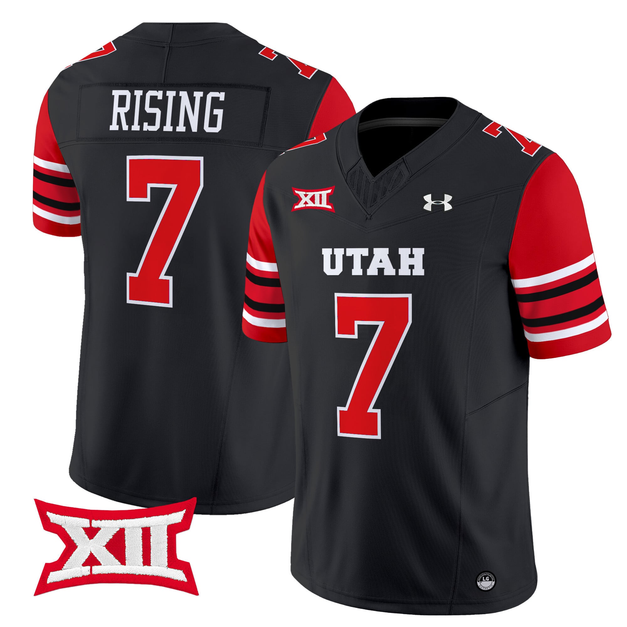 Men’s Utah Utes 2025 Vapor Limited Jersey – All Stitched