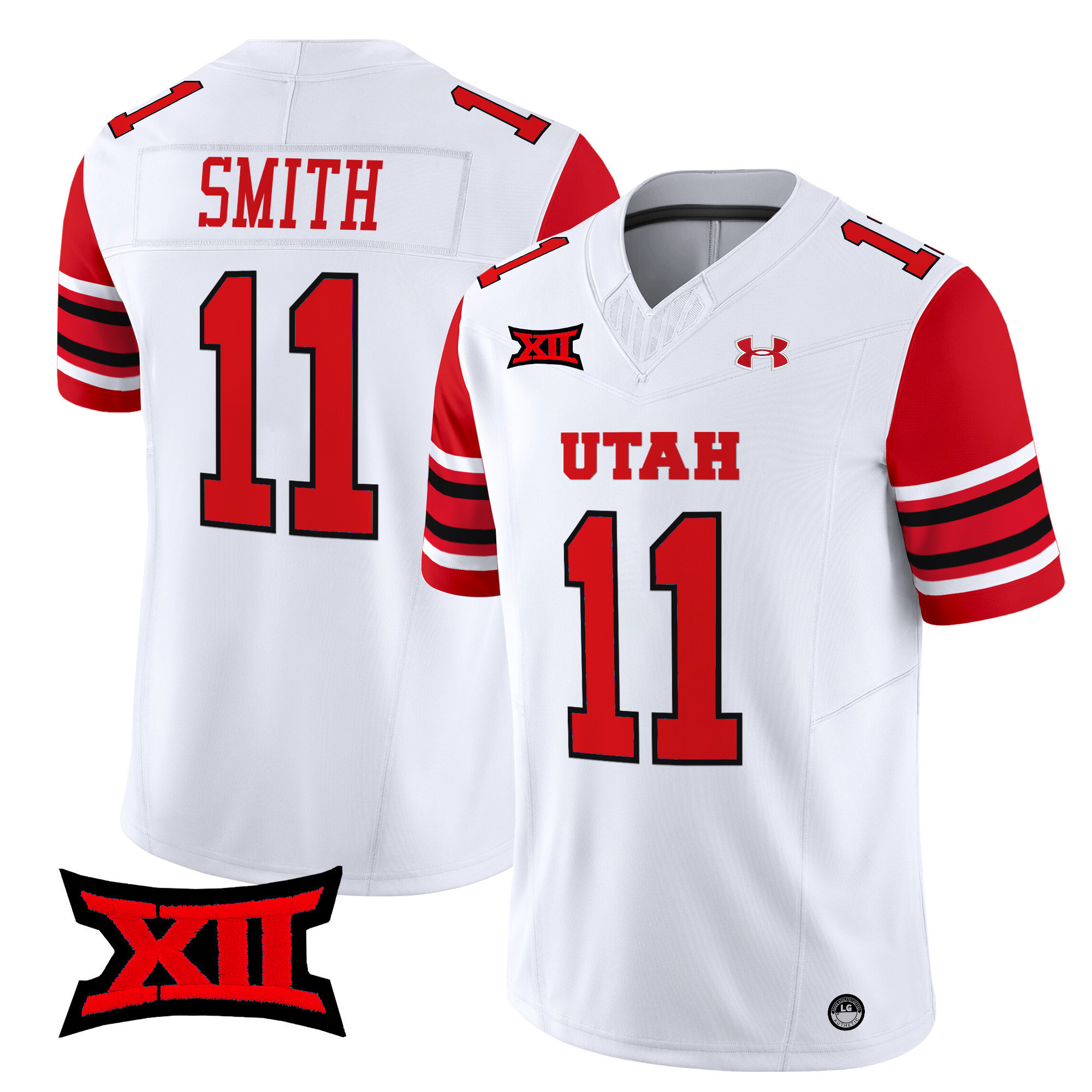 Men’s Utah Utes 2025 Vapor Limited Jersey – All Stitched