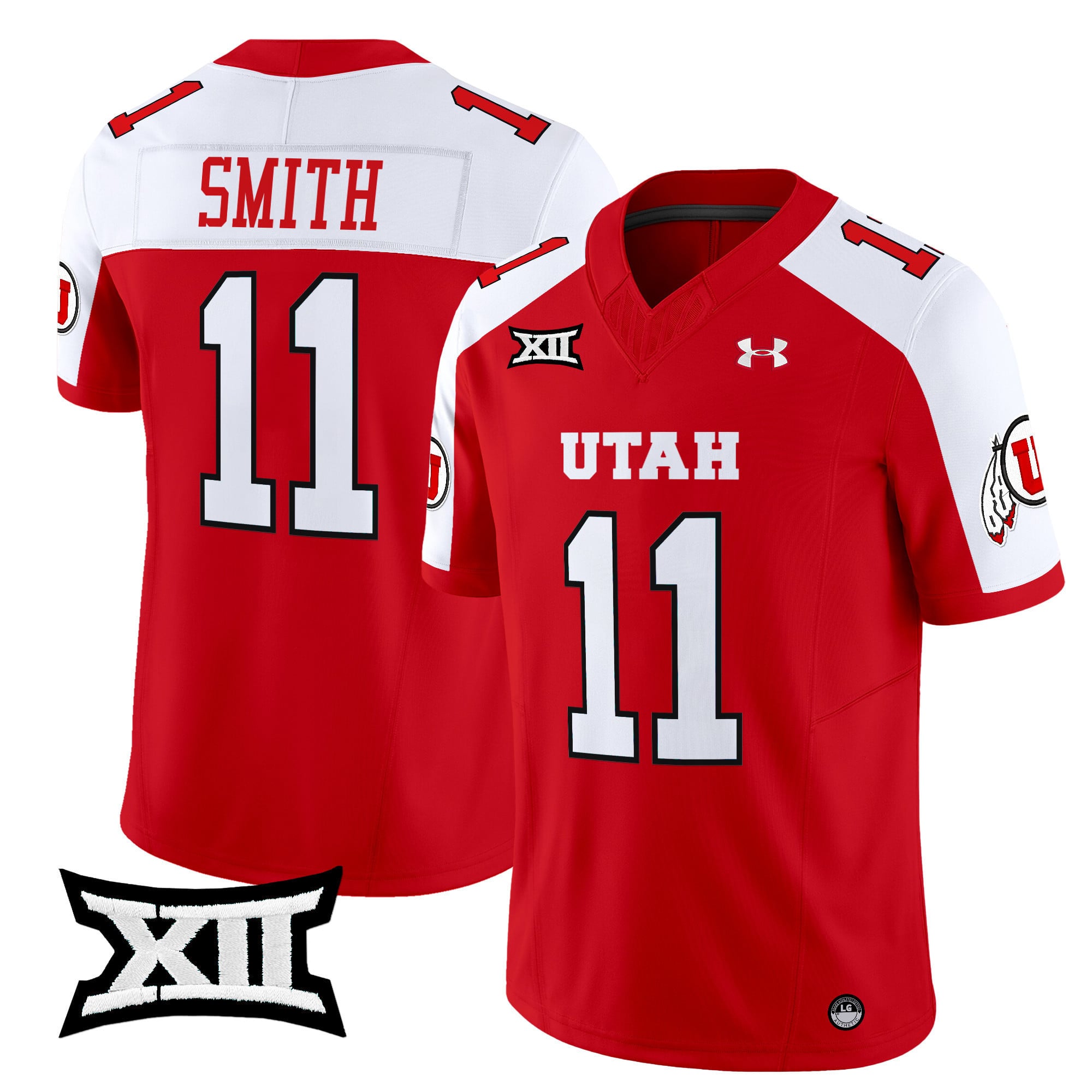 Men’s Utah Utes 2025 Vapor Limited Jersey – All Stitched
