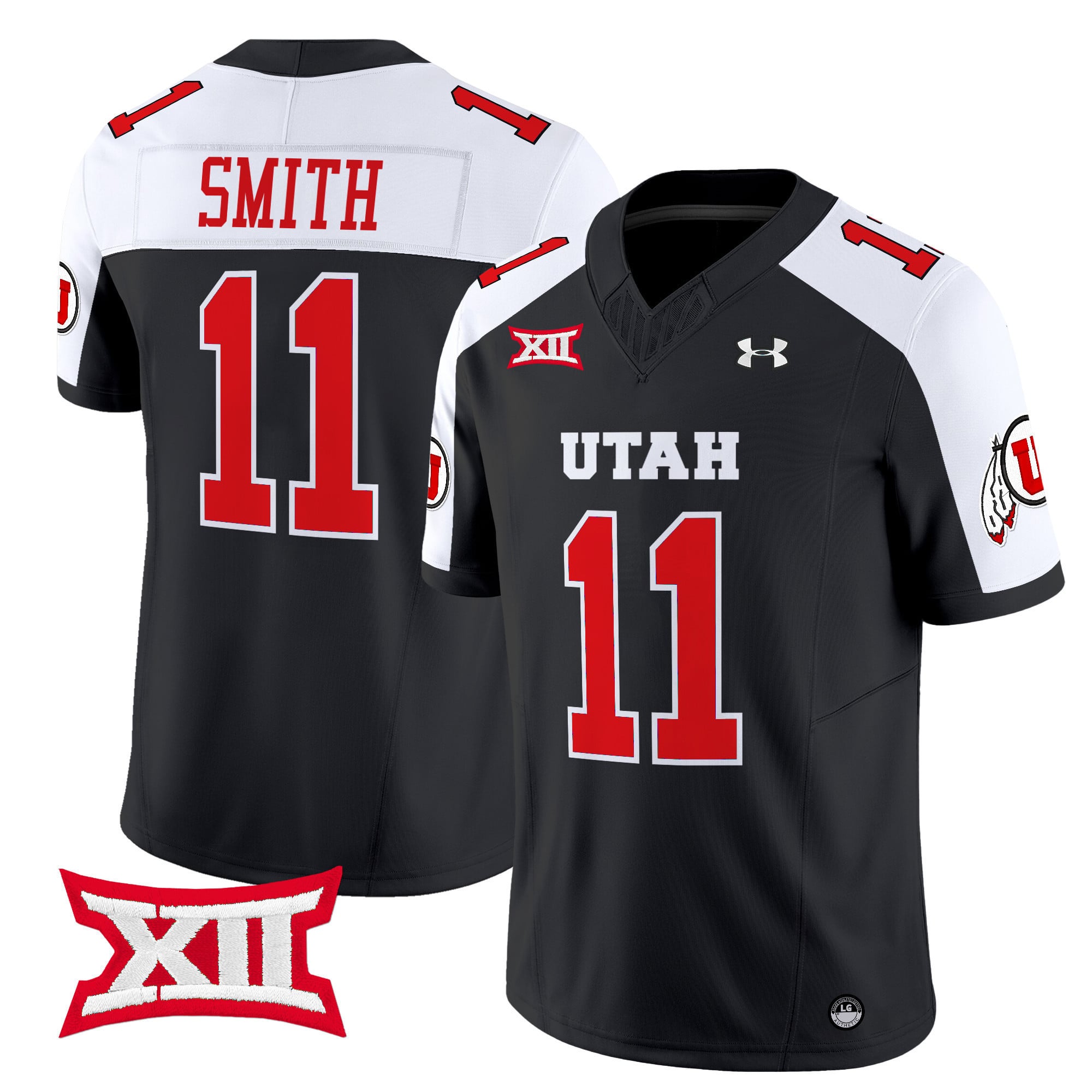 Men’s Utah Utes 2025 Vapor Limited Jersey – All Stitched